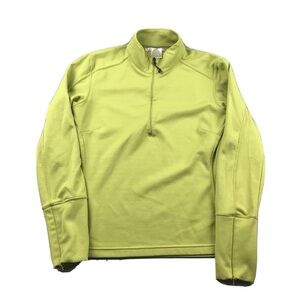 Nike Golf Sweatshirt Womens Medium Green 1/4 Zip Stretch Lightweight Pullover